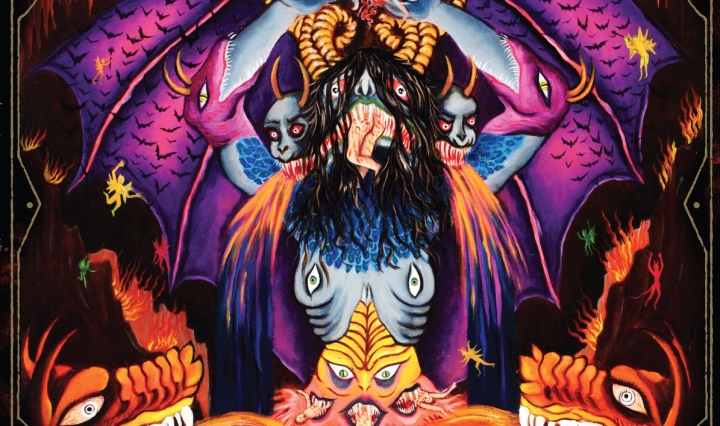 Cover art for Devil Master's upcoming album Satan Spits on Children of Light